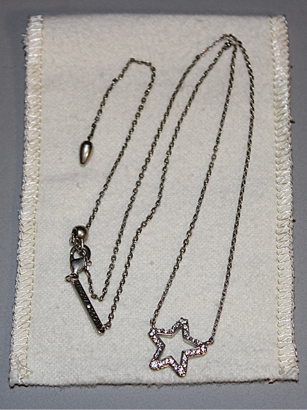 Kendra Scott Silver Star Necklace